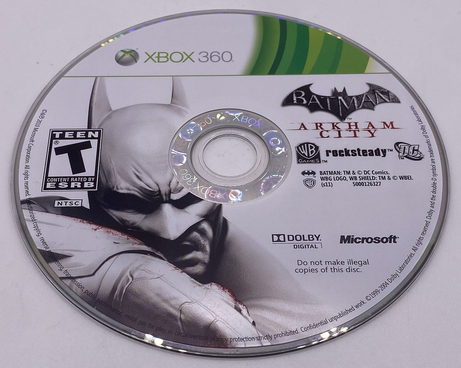 Batman Arkham City Microsoft Xbox 360 CIB (Tested It Works!)