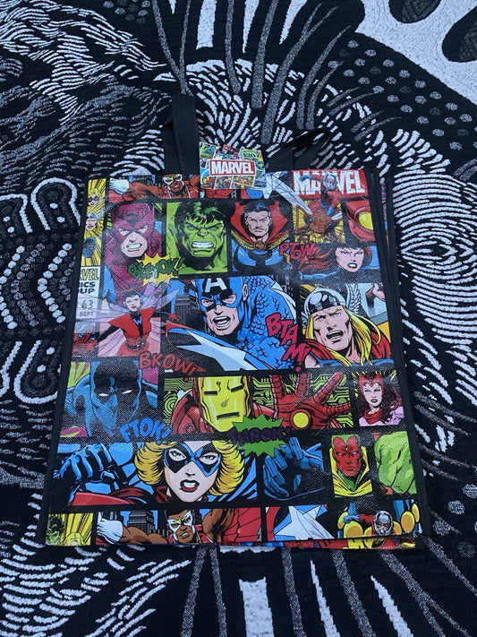 2 Marvel Comics Shopping Bag 