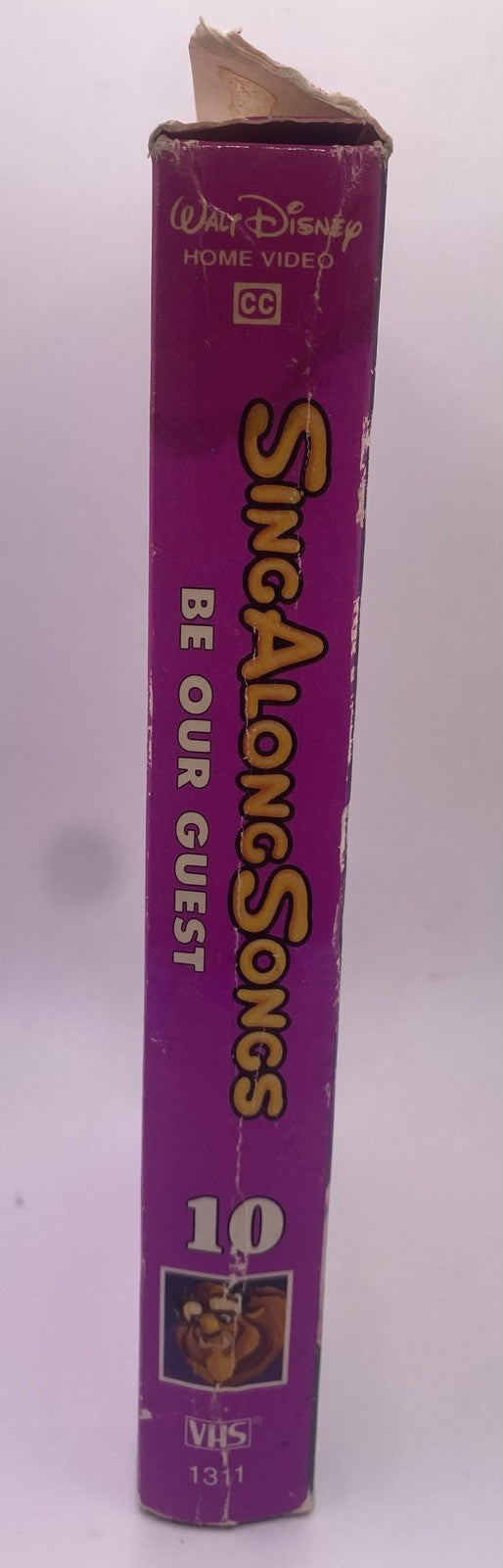 Disneys Sing Along Songs - Beauty and the Beast: Be Our Guest (VHS, 1992) TESTED