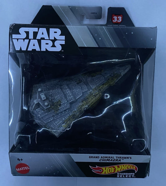 Hot Wheels Star Wars Starships Select Grand Admiral Thrawn’s Chimaera