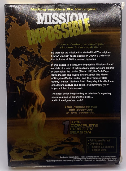 Mission: Impossible: the Complete First TV Season (DVD, 1966)