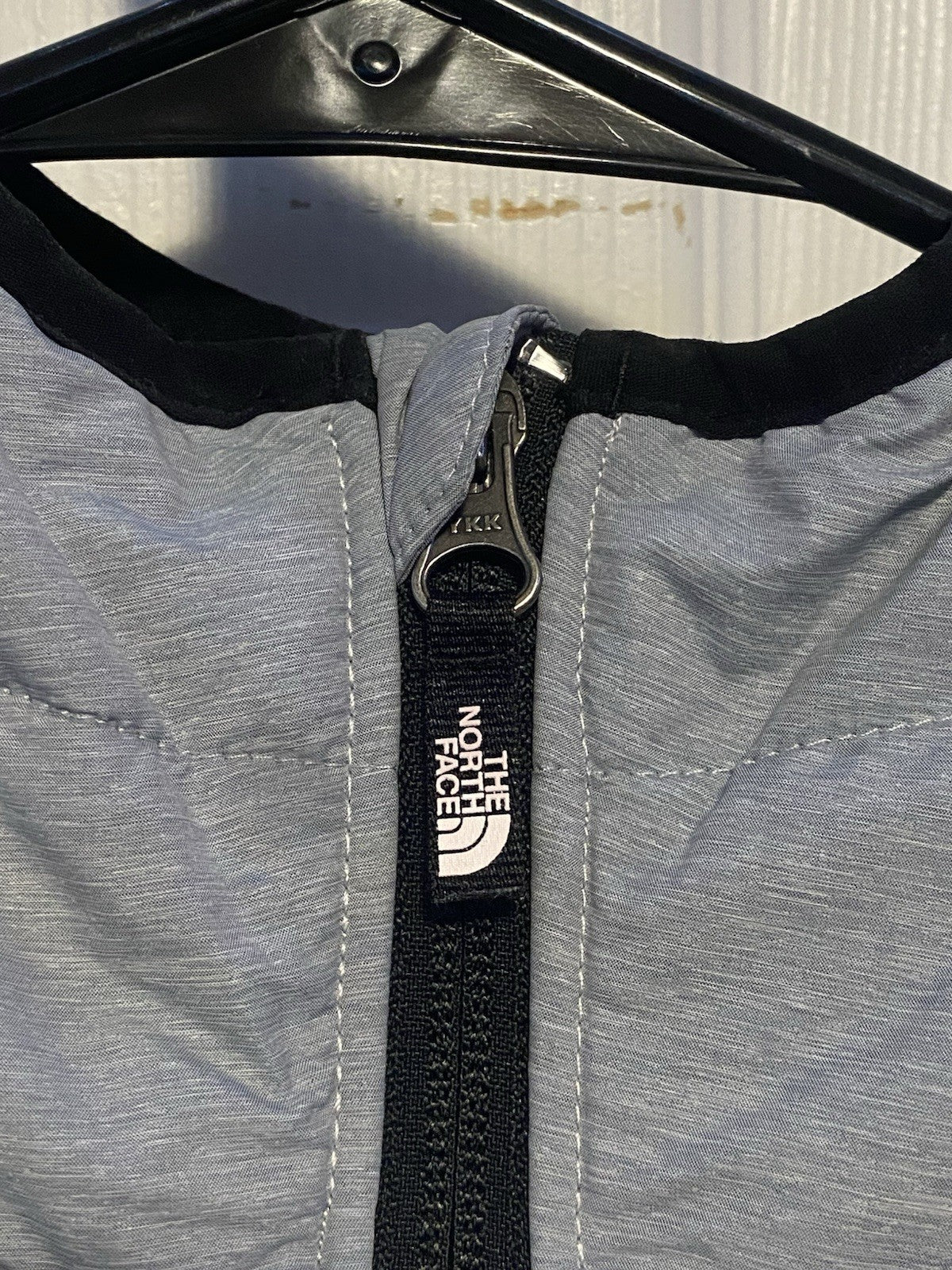 The North Face Gray kids puffer Jacket size: Large