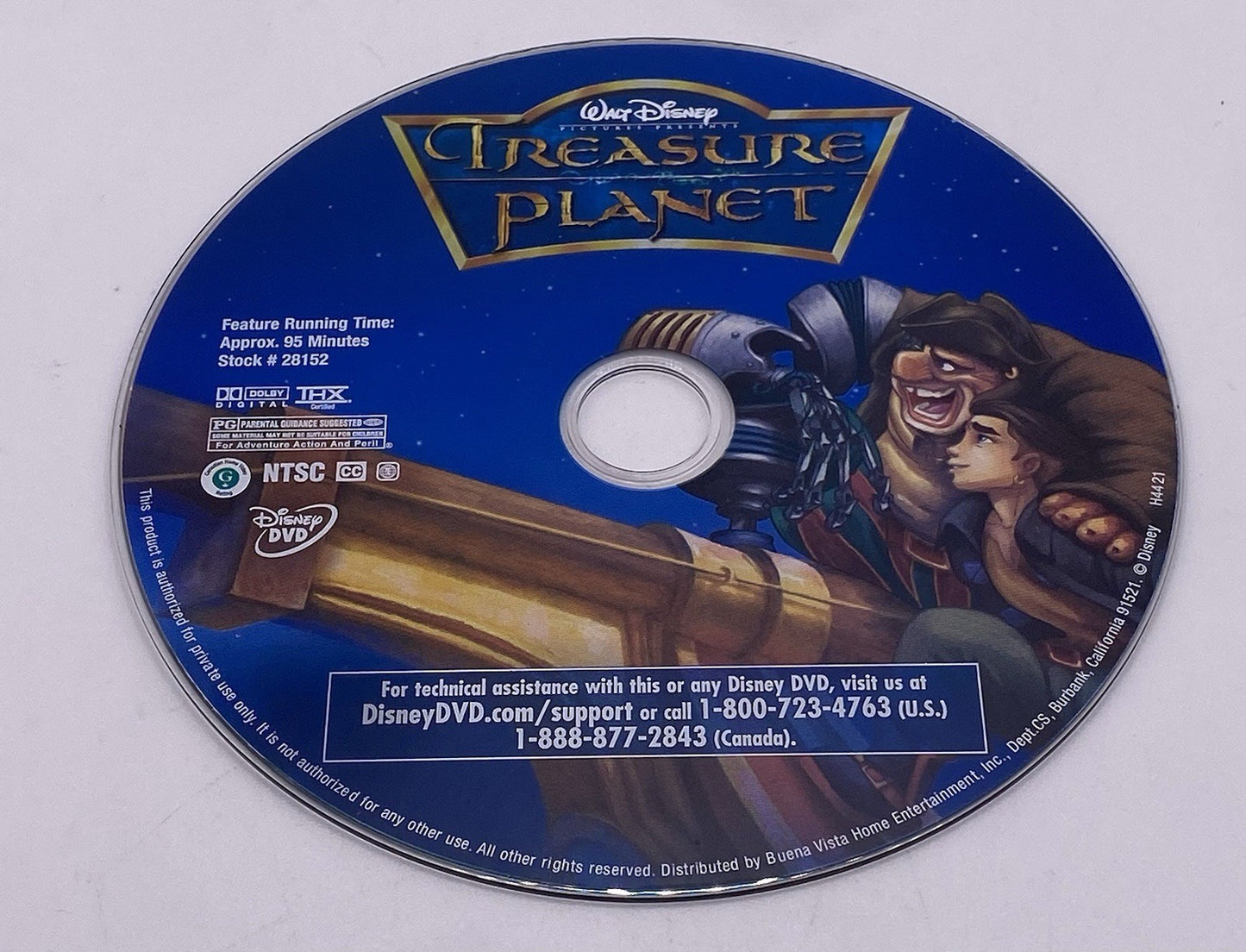 Treasure Planet (DVD, 2002)
