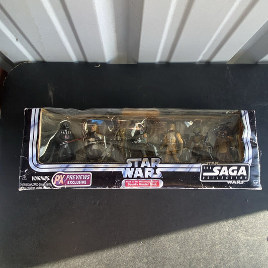 Star Wars The Saga Collection Bounty Hunter Pack PX Previews Exclusive 2005 NEW