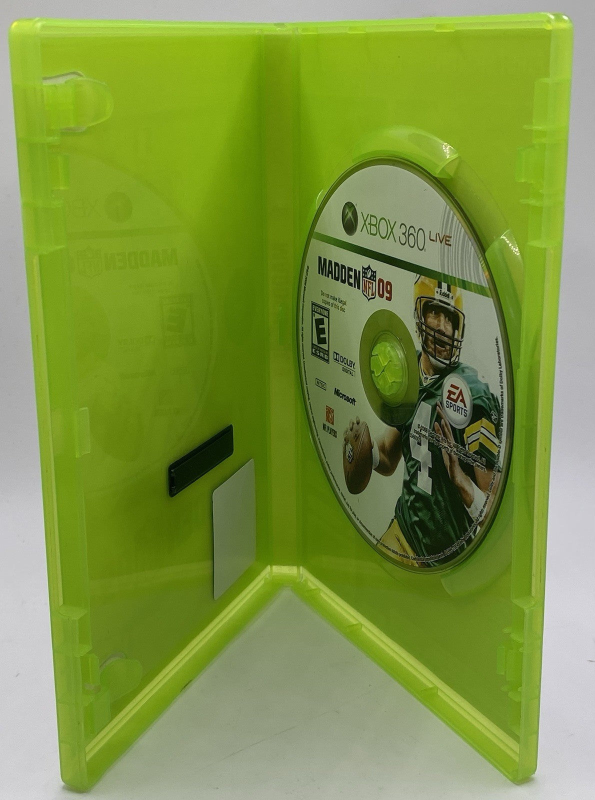 Madden NFL 09 (Microsoft Xbox 360, 2008)(tested)