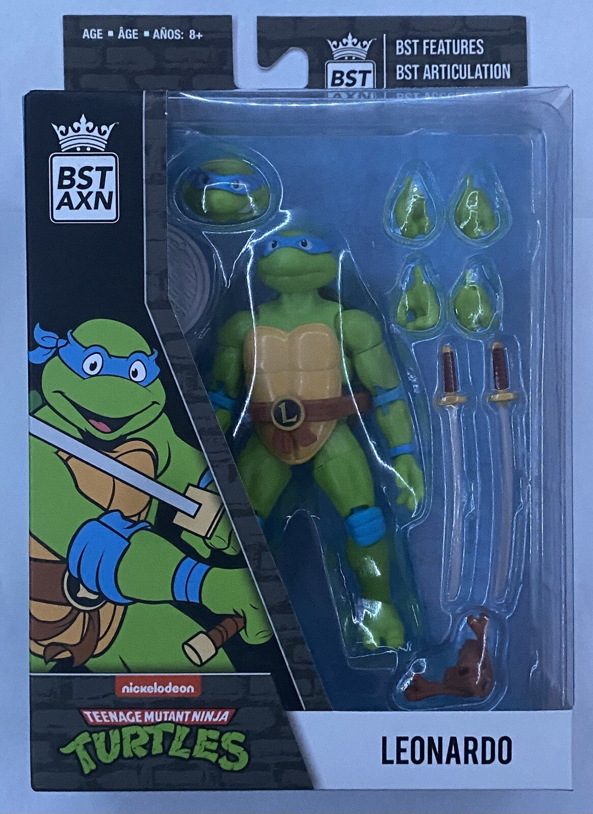 Loyal Subjects Teenage Mutant Ninja Turtles Leonardo Figure: New Factory Sealed