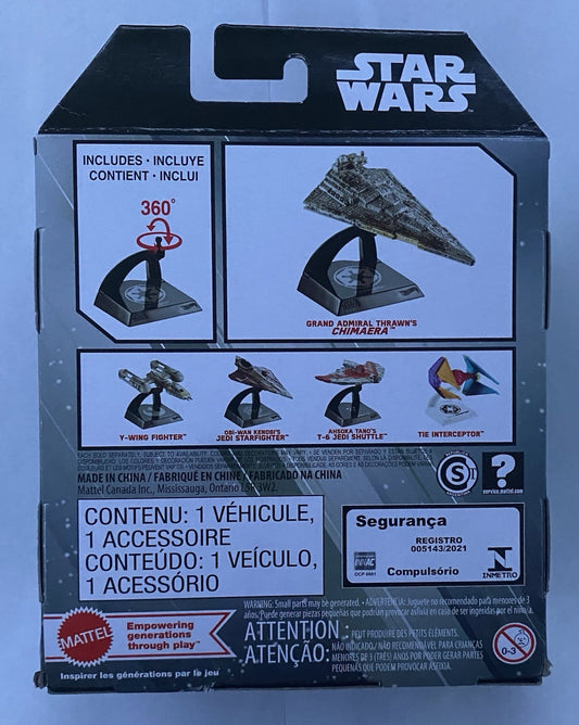Hot Wheels Star Wars Starships Select Grand Admiral Thrawn’s Chimaera