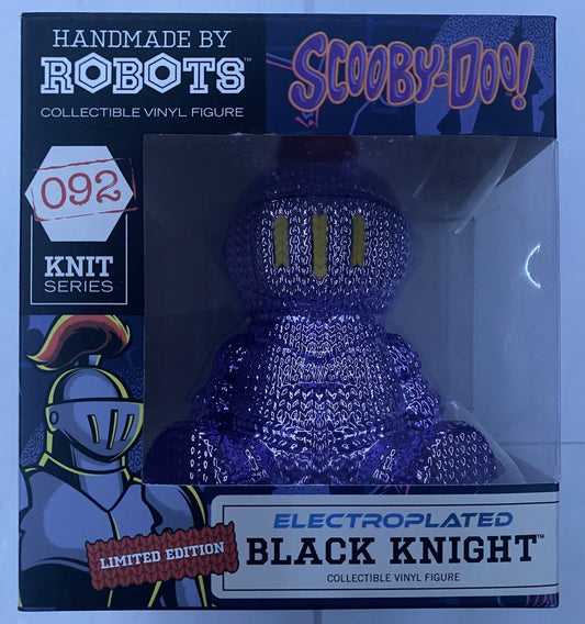 Handmade by Robots scooby-doo Electroplated Black Knight Vinyl Figure #092 MIB