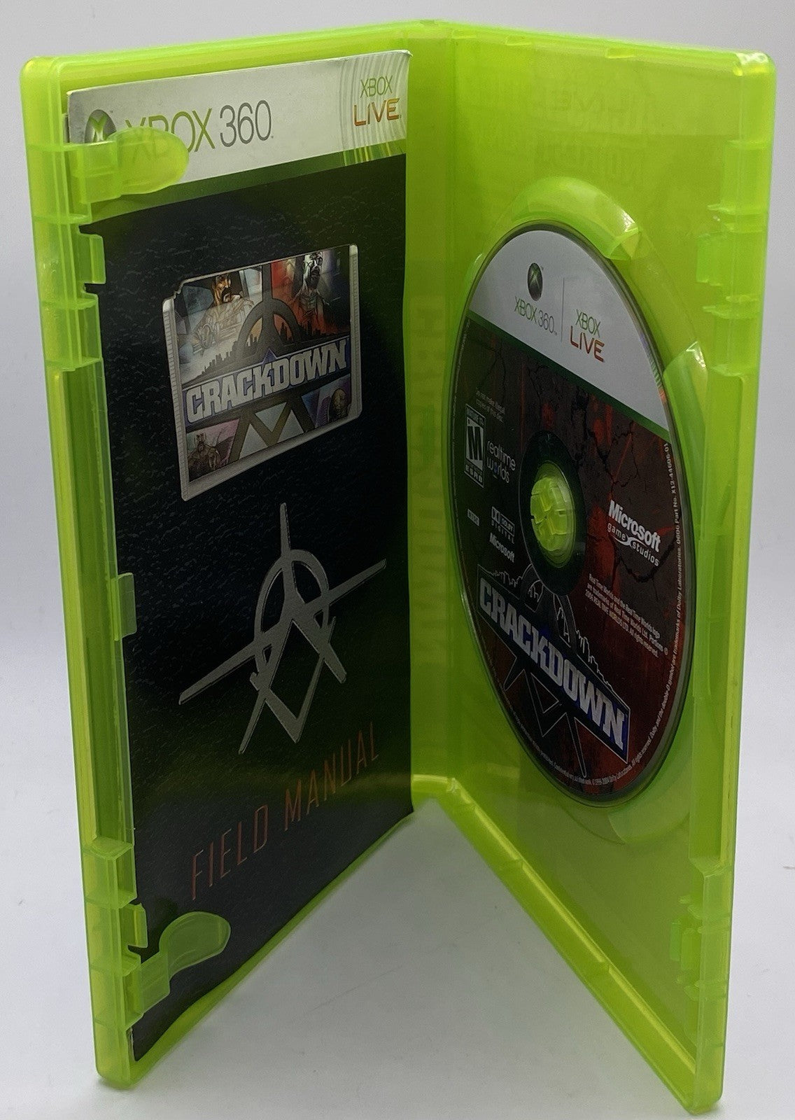 Crackdown (Microsoft Xbox 360, 2007)(tested)