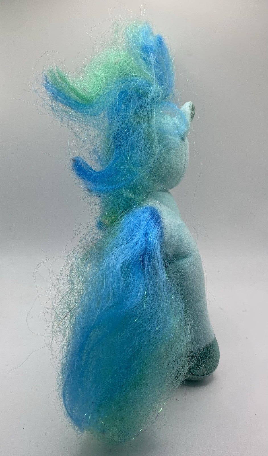 Ty Beanie Boos TOPAZ the Horse 7" Beanbag Plush Stuffed Toy w/ Glitter Eyes