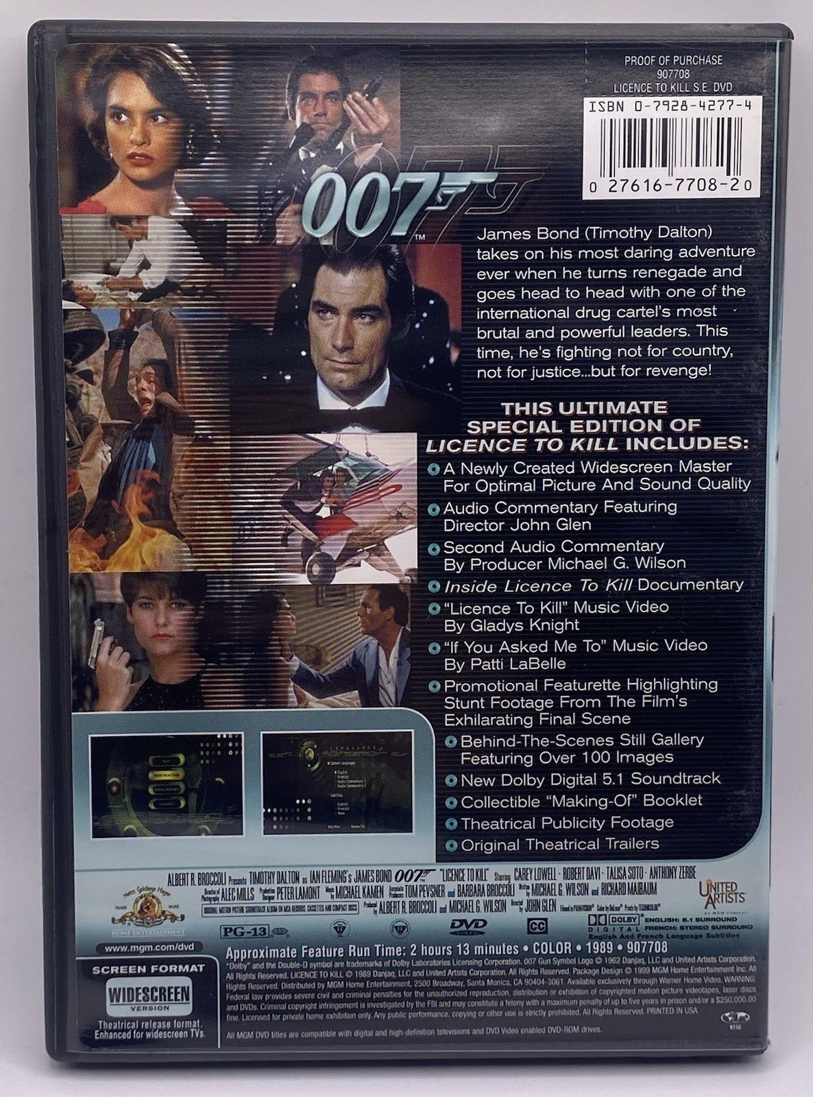 James Bond Collection 007 Gift Set  Vol. 1 DVD, 1999, 7-Disc Set, DISCONTINUED