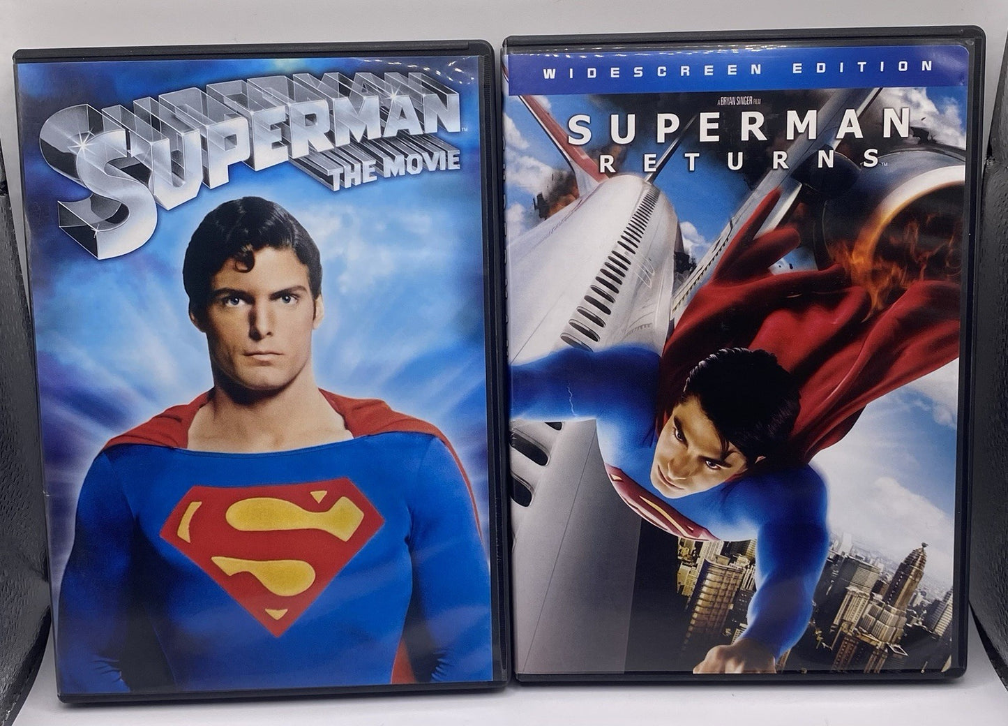 Superman The Movie & Superman Returns 2 Movie Bundle Pack DVD !!!