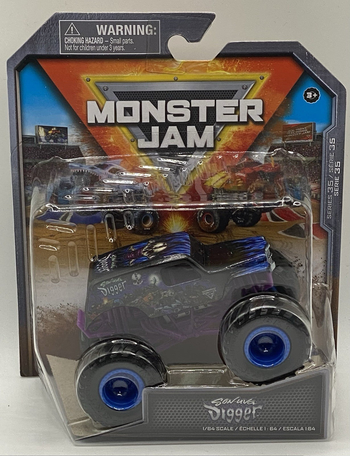 Lot Of 4 Mixed Monster Jam Trucks NEW IN BOX!