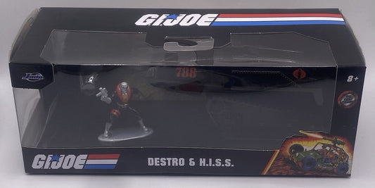 Jada Toys - 1:48 Hollywood Rides Diecast with Figure - G.I. Joe Destro Hiss New