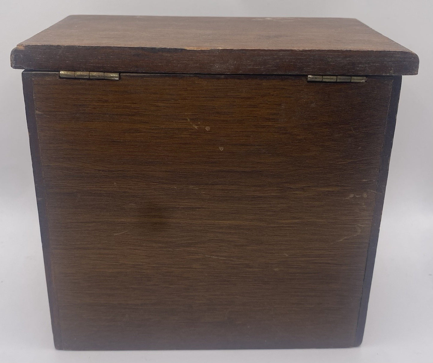 Vintage wooden piano coated set of 4 coaster’s inside a piano shaped box