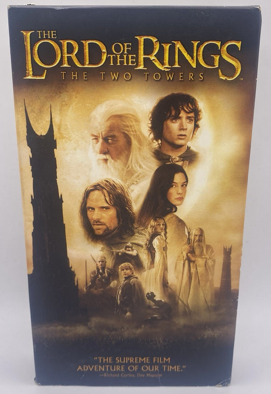 Lord of the Rings: the Two Towers (VHS, 2002)