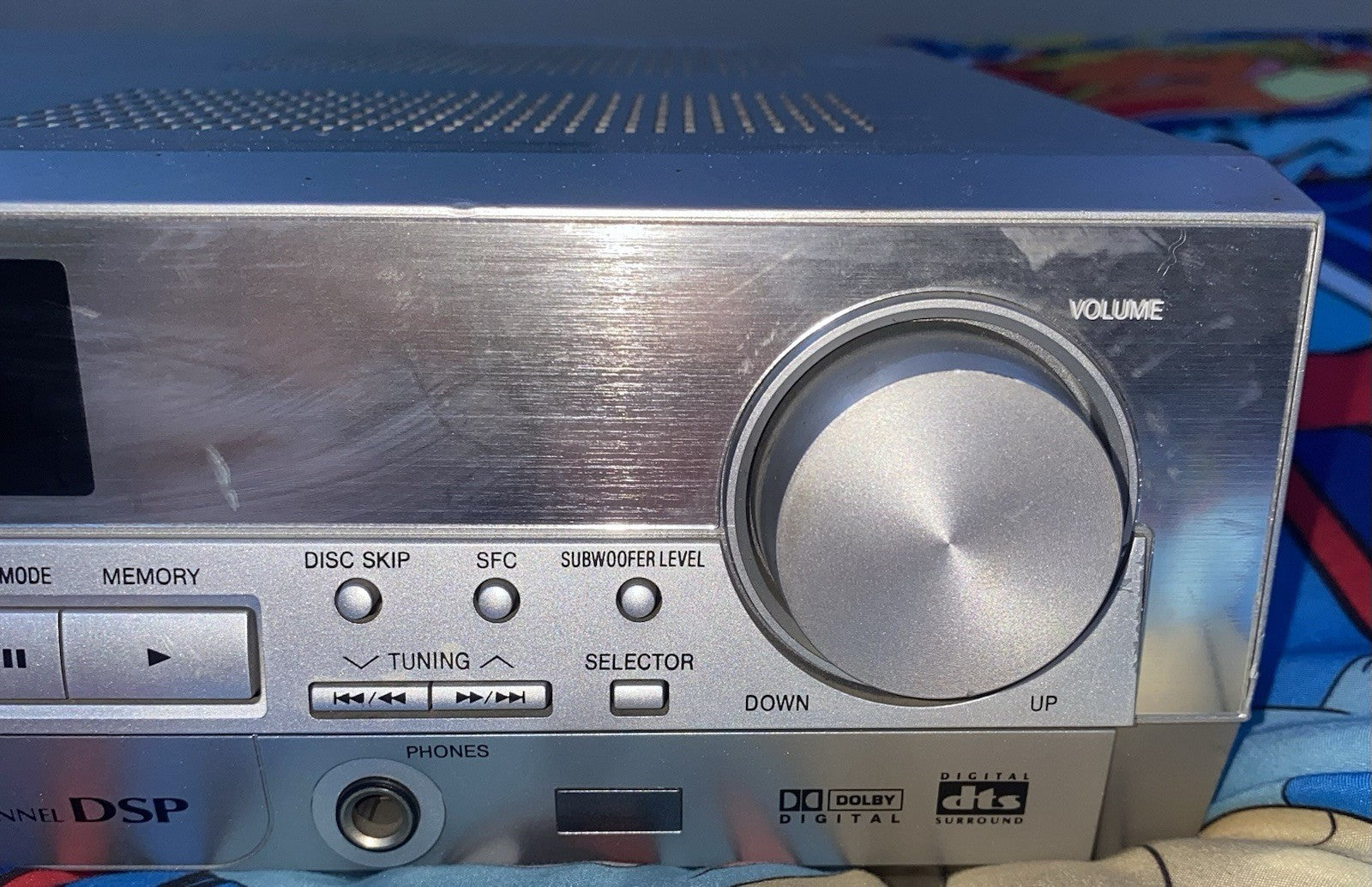 Panasonic SA-HT75 5 Disc DVD Player  JUST MISSING REMOTE/ TESTED STILL WORKS !