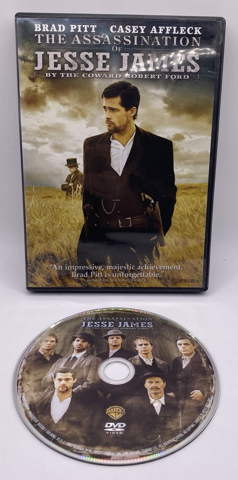 The Assassination of Jesse James by the Coward Robert Ford (DVD, 2007)