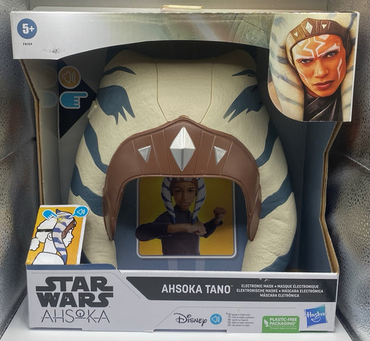 New Hasbro Star Wars Ahsoka Tano Mask Voice Sound Effects Electronic Costume