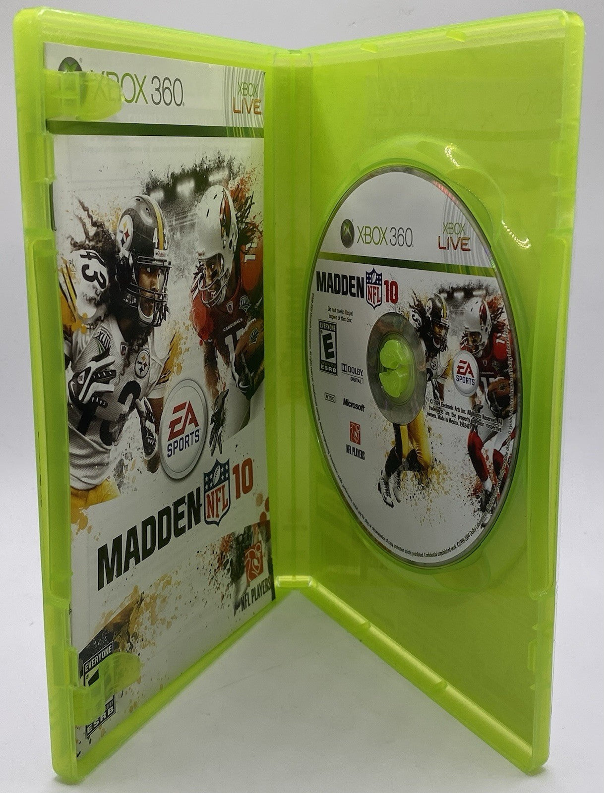 Madden NFL 10 (Microsoft Xbox 360, 2009)(tested)