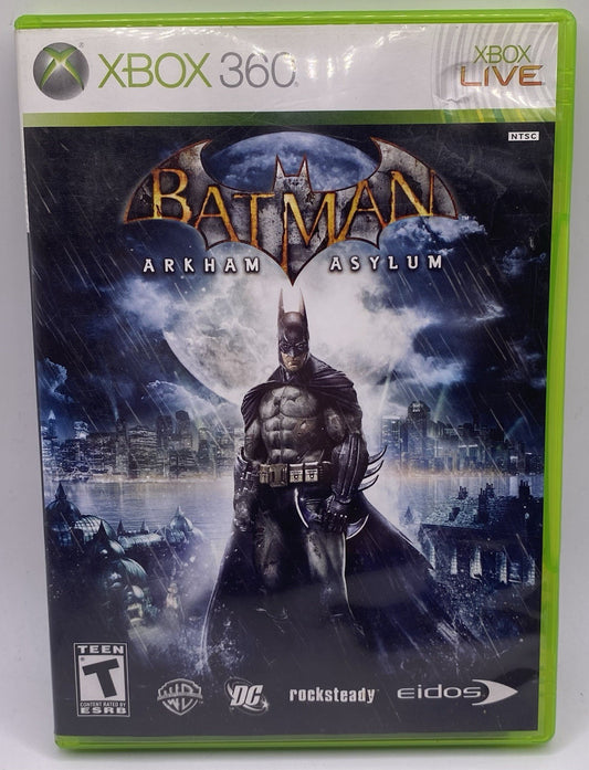 BUNDLE PACK OF 2 Xbox 360 Batman Arkham Asylum & City CIB (TESTED) !