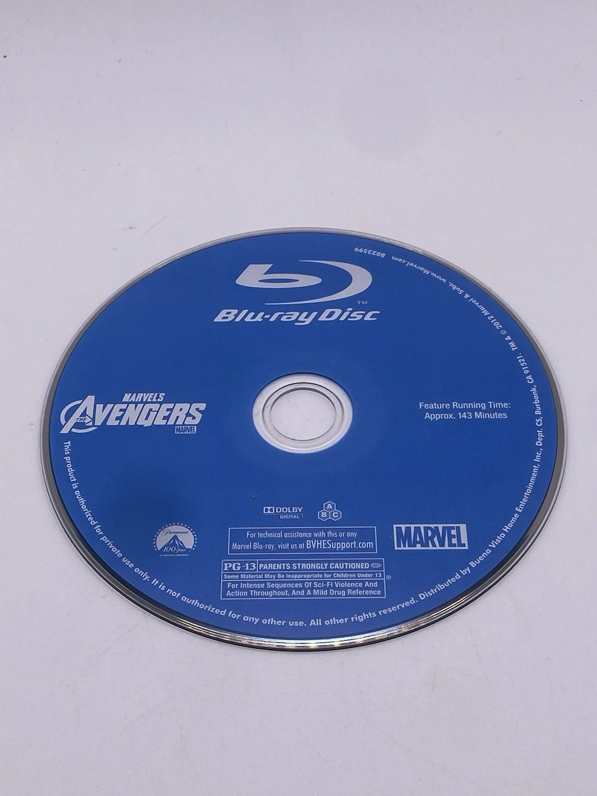 The Avengers (Blu-ray, 2012)