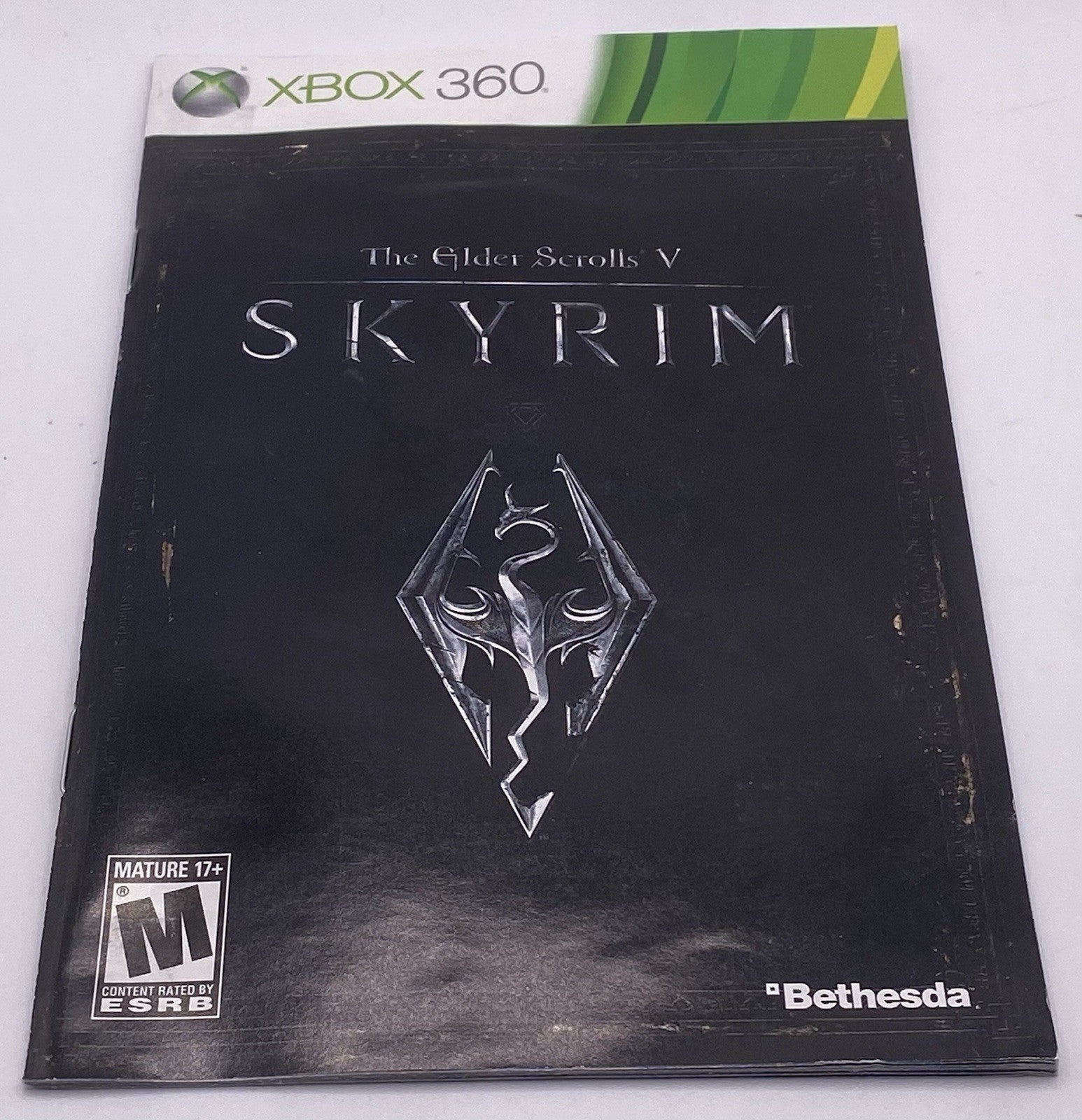 The Elder Scrolls V: Skyrim (Microsoft Xbox 360, 2011)(tested)
