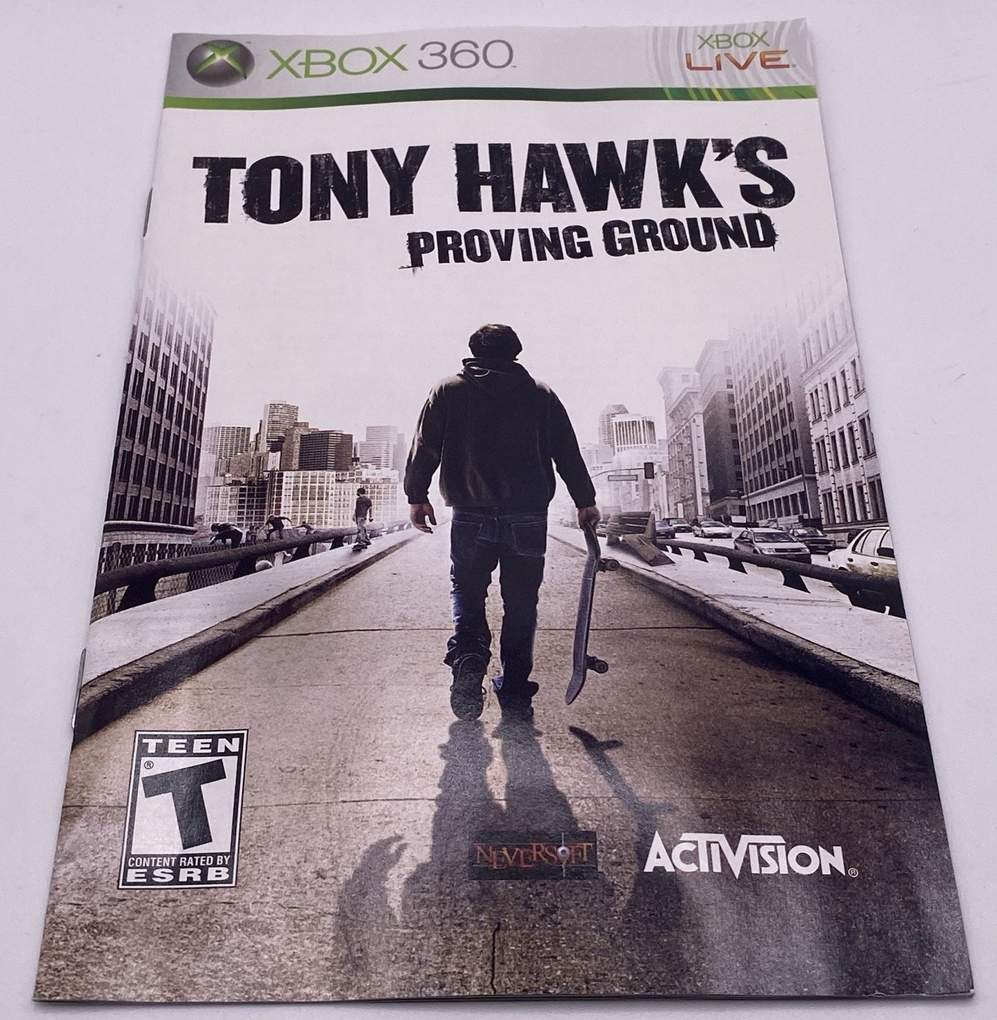 Tony Hawk's Proving Ground (Microsoft Xbox 360, 2007)(tested)