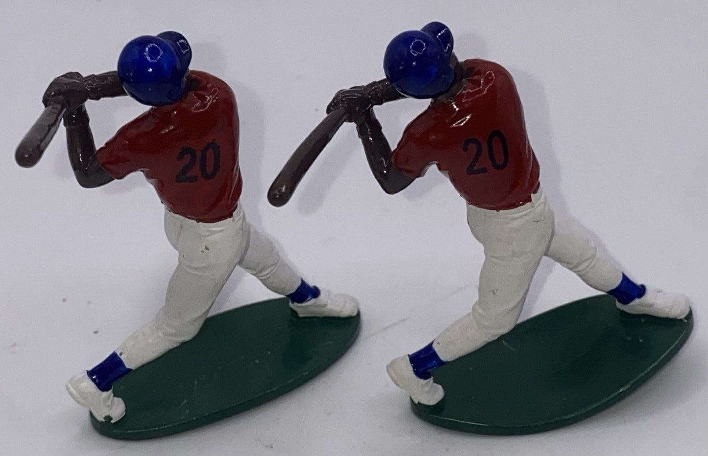 Vintage Lot Of 12 Baseball Players Cake Toppers