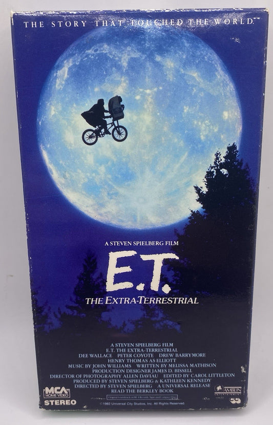 E.T. the Extra-Terrestrial VHS 1988