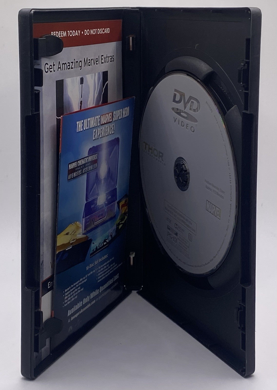BUNDLE OF PACK 2 MARVEL THOR DVD: (THOR & THOR THE DARK WORLD) !