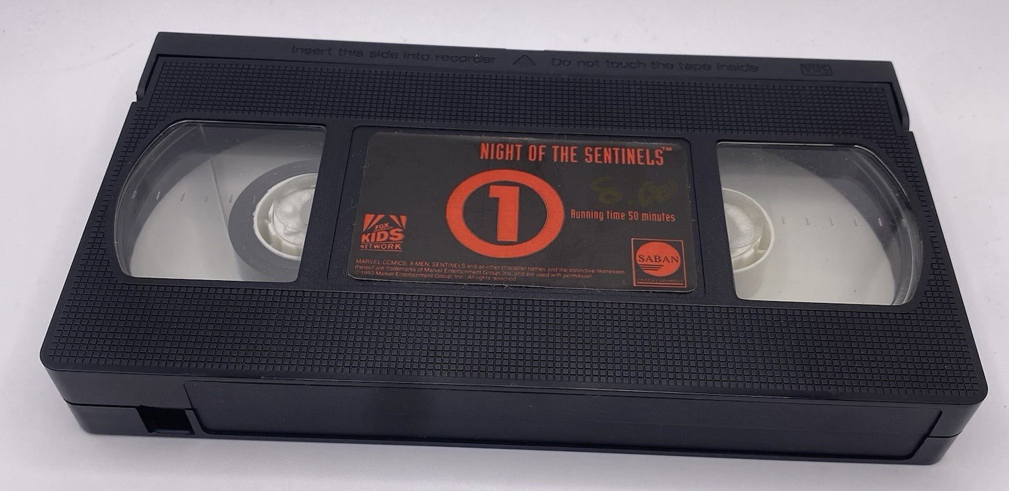 X-Men - Night of the Sentinels (VHS, 1992) Tested !