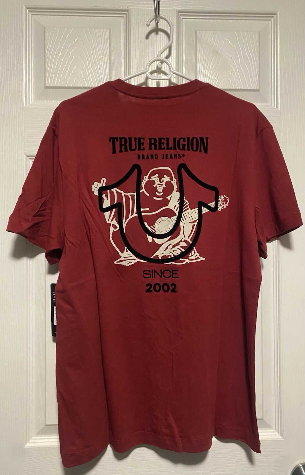 Red Dahlia True Religion cotton T-shirt size: Large #true religion