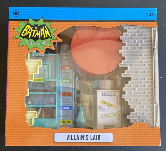 McFarlane 1966 Batman Classic TV Series VILLAIN'S LAIR Playset Brand - NEW - 