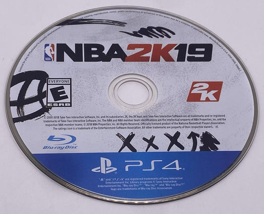 NBA 2K19 (PlayStation 4, 2018) Disc Only (tested)