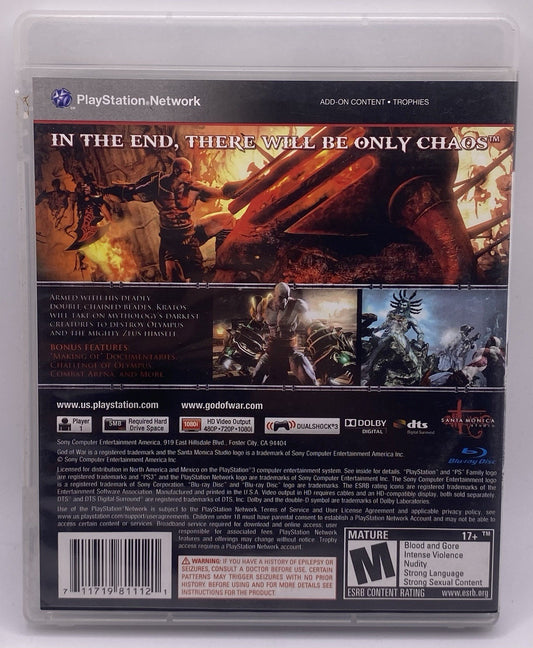 God of War III (Sony PlayStation 3, 2010)
