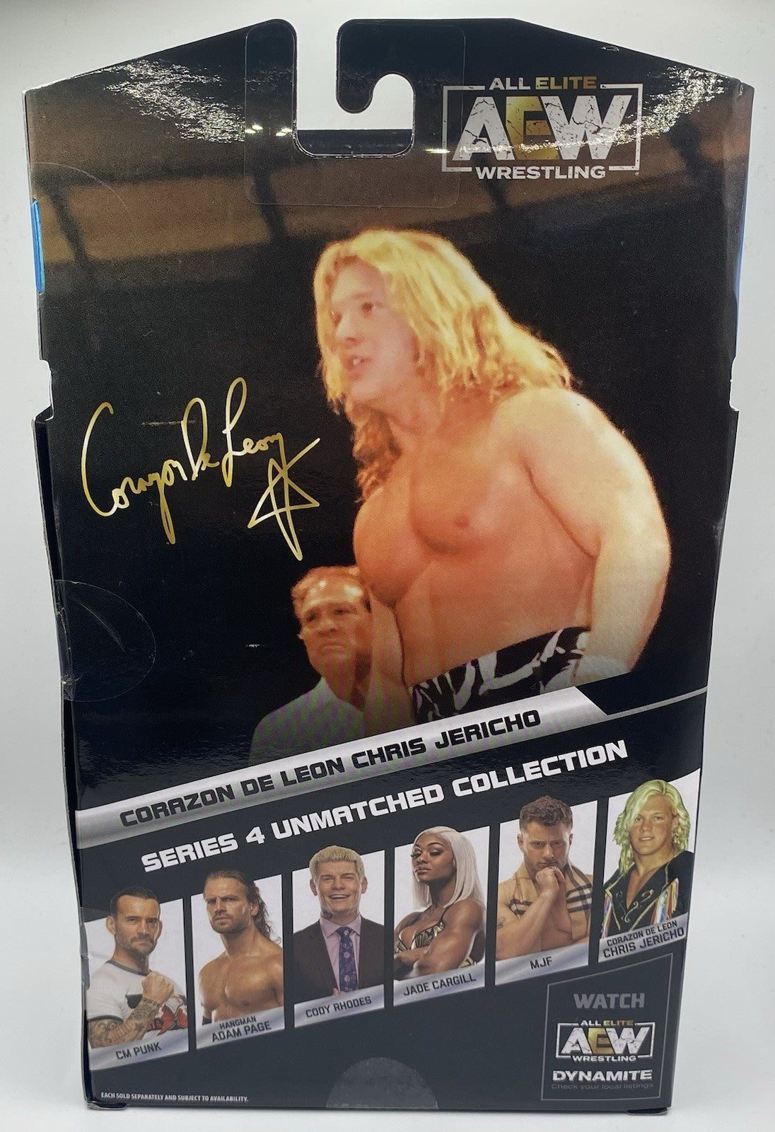 Lot of 6 AEW Wrestling Figures New!
