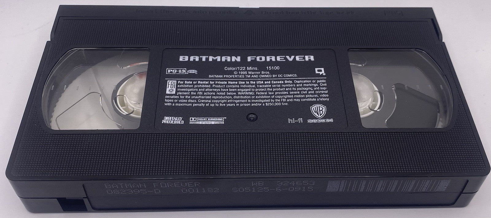 Batman Forever (VHS, 2000) TESTED !