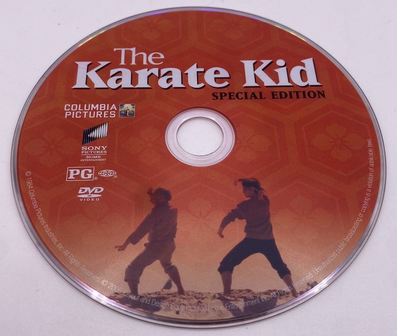 The Karate Kid (DVD, 1984) (tested Still Playable !)