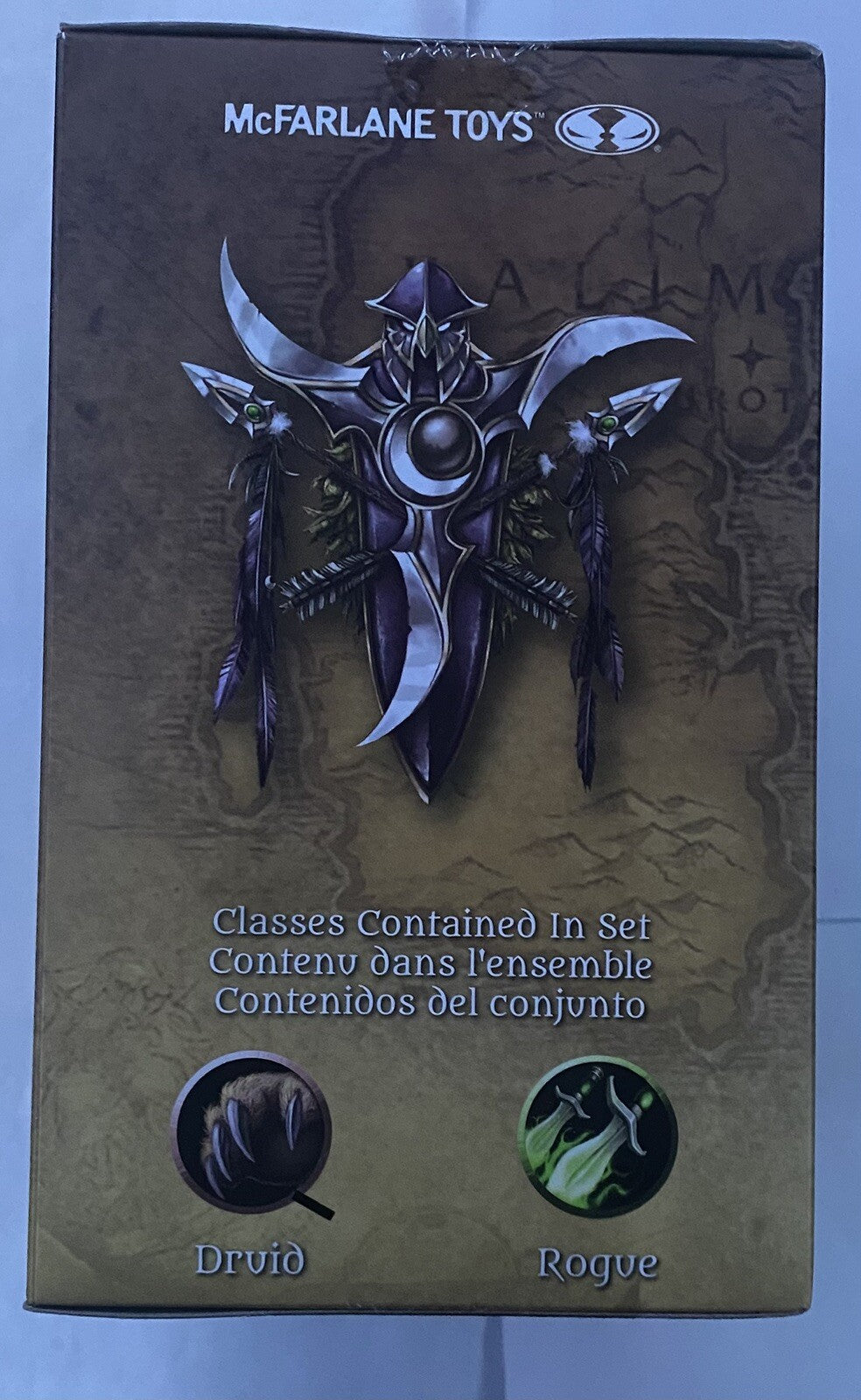 McFarlane Toys World of Warcraft 6" - Night Elf: Druid/Rogue Action Figure New 