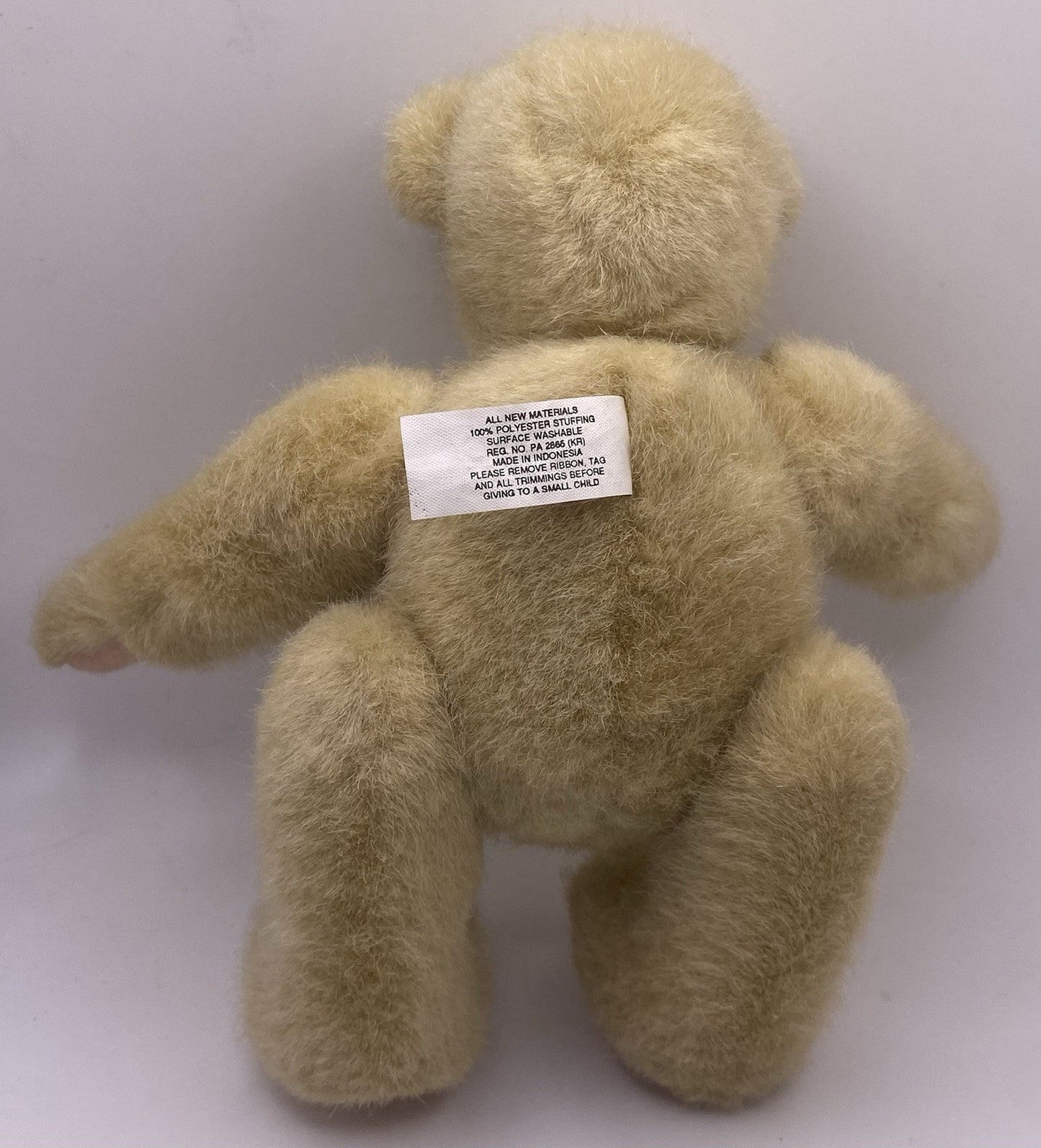 North American Bear Co. Fuzzy Vanderbear Jointed Posable 1982 12"