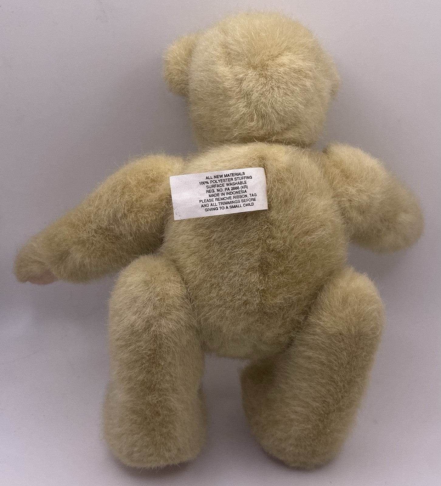 North American Bear Co. Fuzzy Vanderbear Jointed Posable 1982 12"