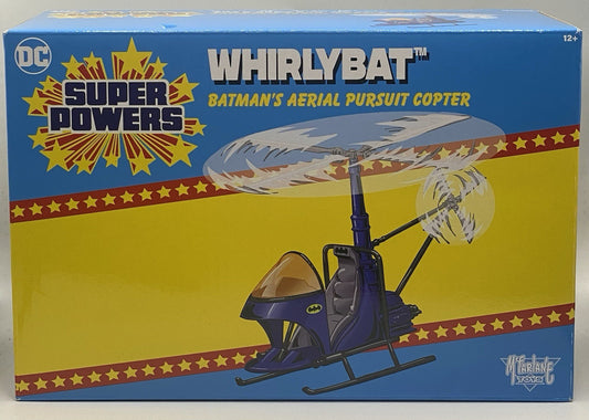DC Super Powers Whirlybat Aerial Pursuit Copter Vehicle McFarlane Toys New