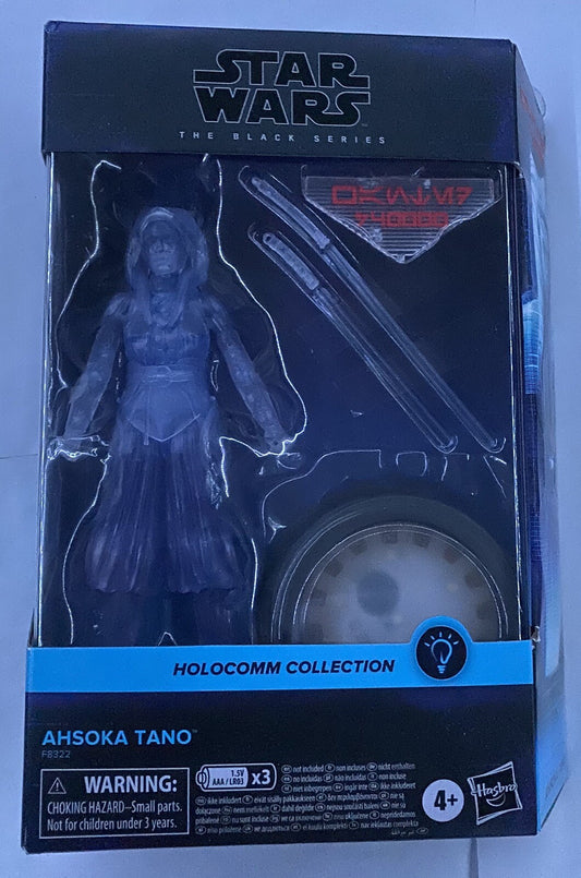 Star Wars The Black Series Ahsoka Tano 6" Figure Holocomm Collection New in Box