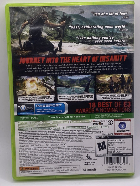 Far Cry 3 (Microsoft Xbox 360, 2012)
