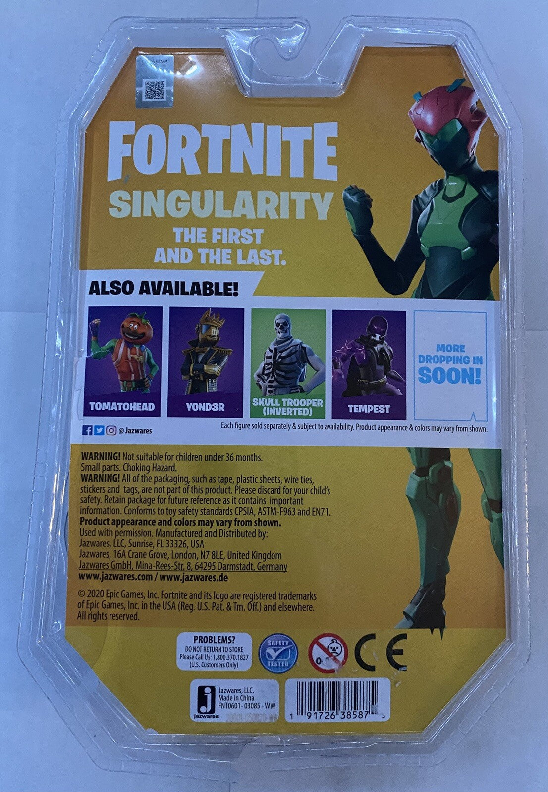 Fortnite - 4 Inch Solo Mode - Singularity - Action Figure NEW Epic Games