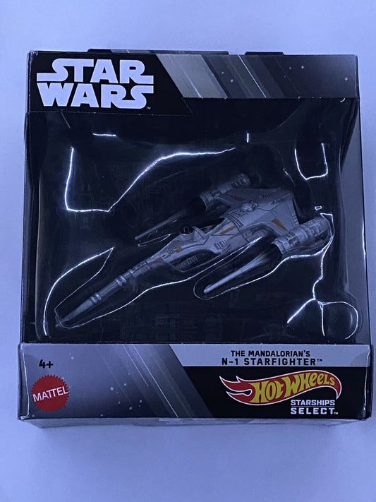 Hot Wheels Star Wars Mandalorian Starfighter Diecast 1:50 Figure - (HMH98)