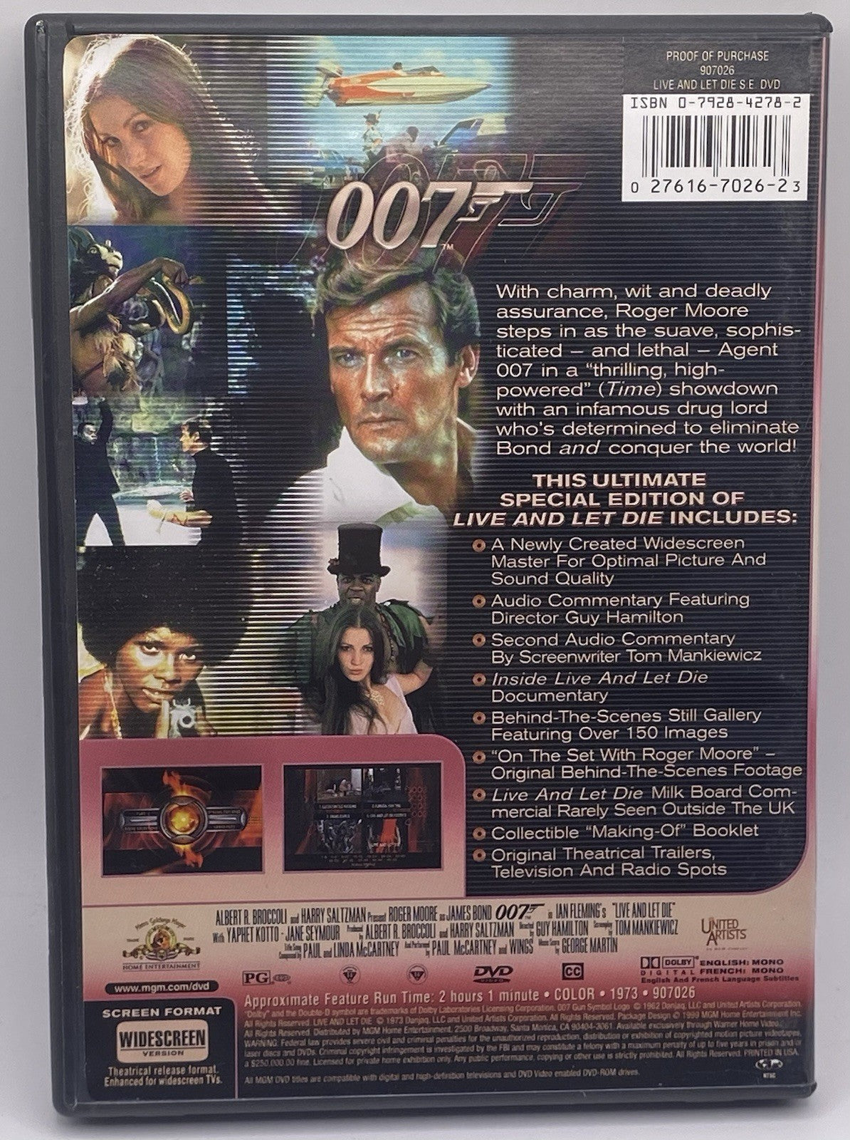 James Bond Collection 007 Gift Set  Vol. 1 DVD, 1999, 7-Disc Set, DISCONTINUED