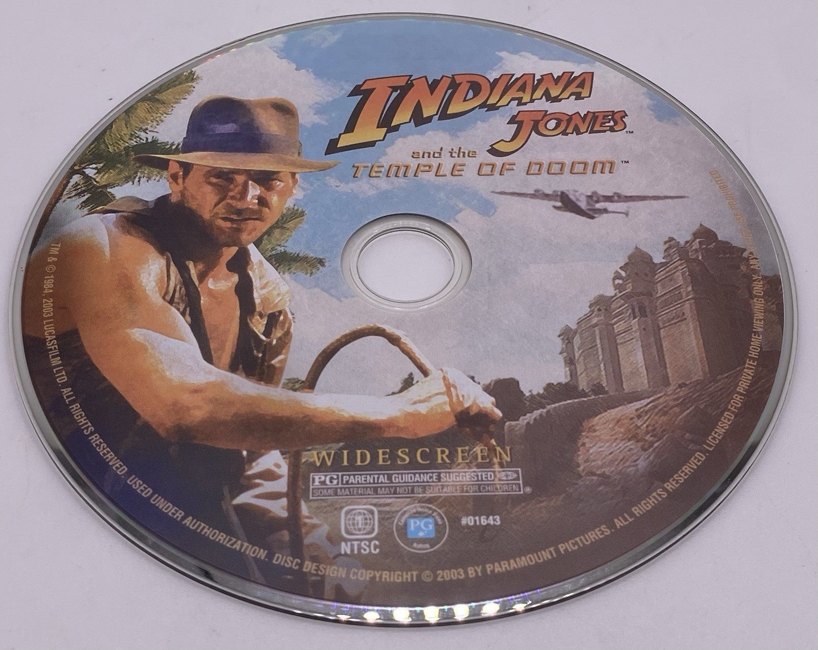 BUNDLE PACK OF 3 Indiana Jones Collection DVD (TOD, ROTLA, KOTCS)