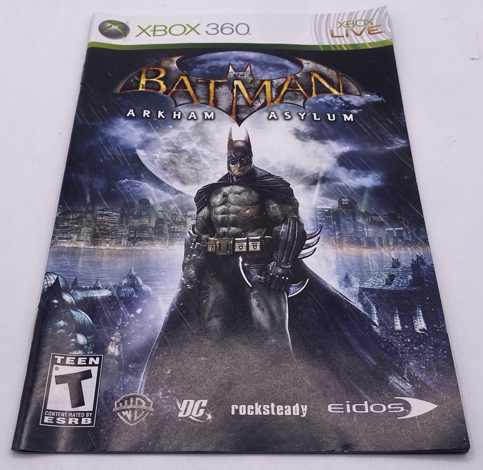 BUNDLE PACK OF 2 Xbox 360 Batman Arkham Asylum & City CIB (TESTED) !